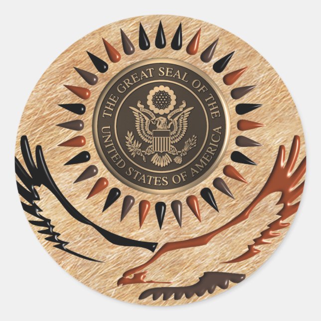 AMERICAN BRONZE SEAL EAGLE (Front)