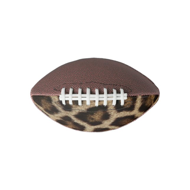American Brown Leopard Football Ball (Front)