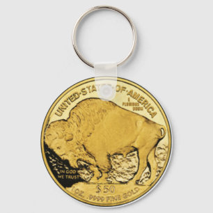 "American Buffalo 2006 Proof-US Treasury Coin" Key Ring