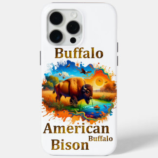 American Buffalo Bison iPhone 15 Pro Max Case