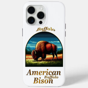 American Buffalo Bison iPhone 15 Pro Max Case
