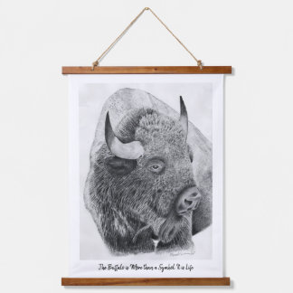 American Buffalo Hanging Tapestry
