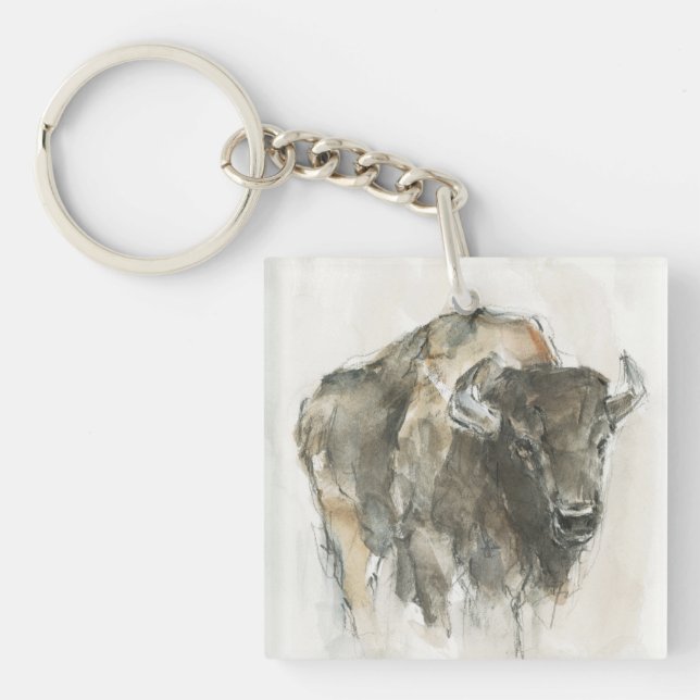 American Buffalo I Key Ring (Front)