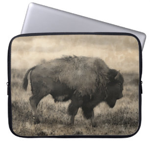 American Buffalo  -  Plains Bison Laptop Sleeve