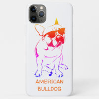 AMERICAN BULLDOG COLOURFUL