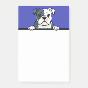 American Bulldog Cute Puppy Dog Lover Gifts Post-it Notes