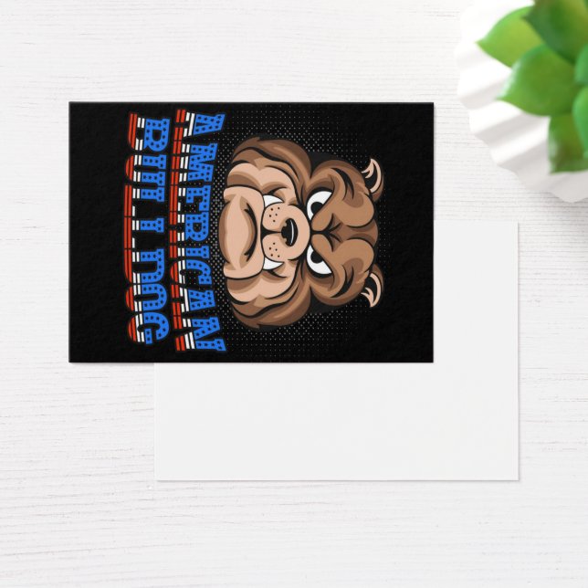 American Bulldog Dog Owner (Desk)