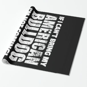 American Bulldog English Bulldog Lover Gift Wrapping Paper