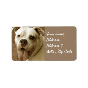 American Bulldog Label
