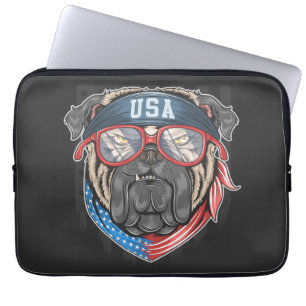 American Bulldog Laptop Sleeve