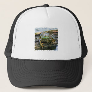 American Bullfrog Logo Trucker Hat