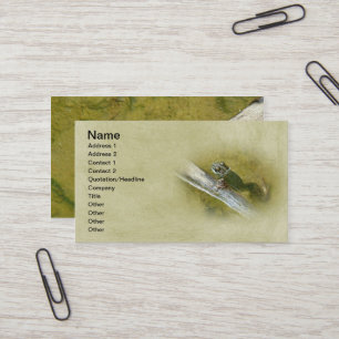 American Bullfrog - Rana catesbeiana Business Card