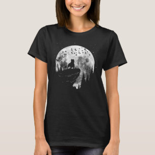 American Bully Dog Breed Night Stroll for Dog Owne T-Shirt