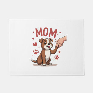 American Bully Mum Cute Dog Mama Funny Women Doormat
