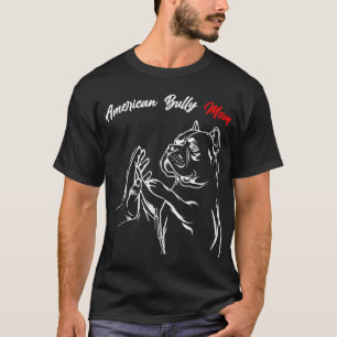 American Bully Mum Dogs Mum Women T-Shirt