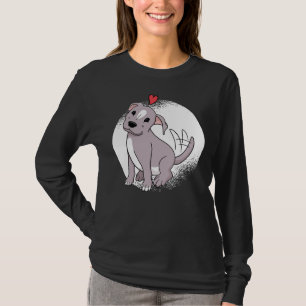 American Bully Pet Domestic Animal Pitbull Dog Lov T-Shirt