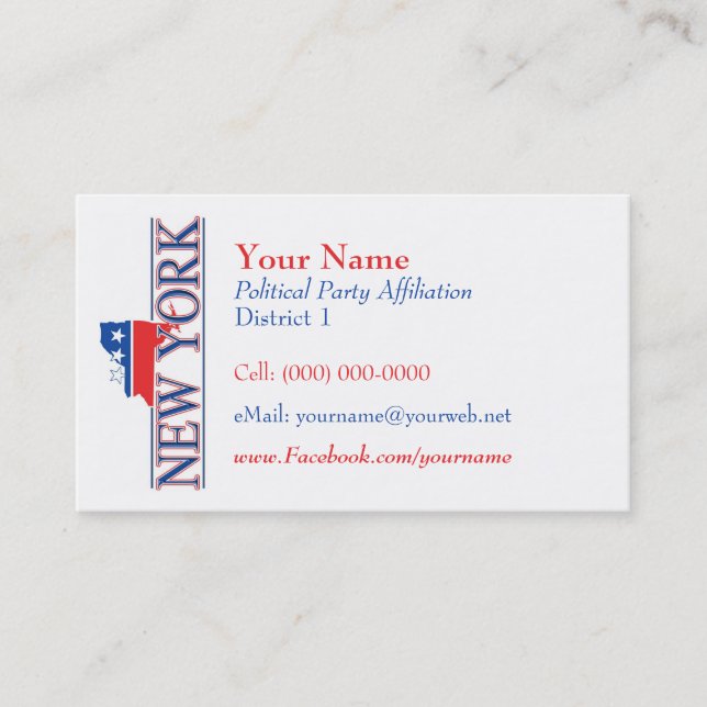 American Business Cards - New York (Front)