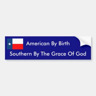 American By Birth Bumper Sticker