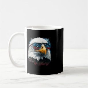 American Byld Eagle Usa Flag Shirt 4th Of July Eag Coffee Mug
