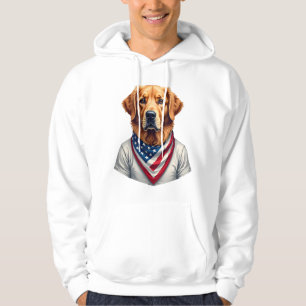 American Canine Golden Retriever Vintage Tee