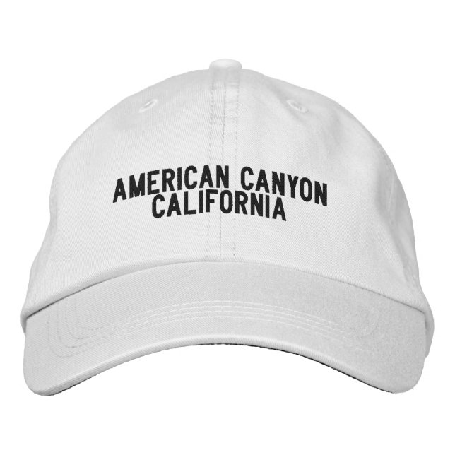 AMERICAN CANYON California Hat (Front)