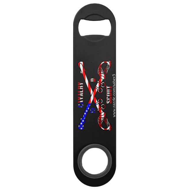 American Cavalry Speed Bottle Opener (Front)