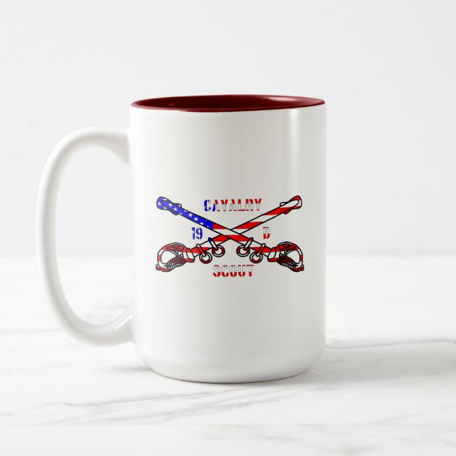 American Cavalry Two-Tone Mug (Left)