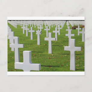 American Cemetery at Normandy Postcard
