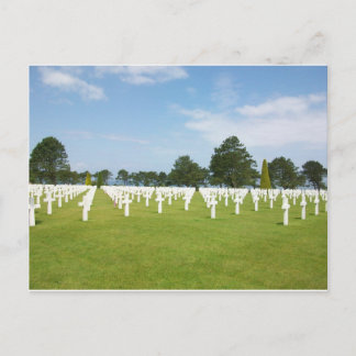 American Cemetery in France Postcard