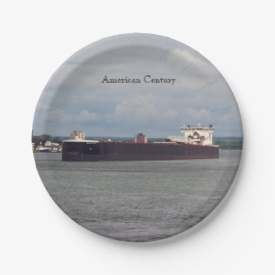 American Century paper plate