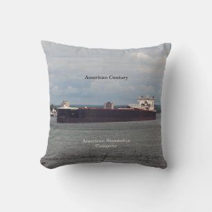 American Century square pillow