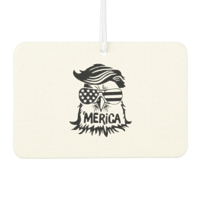 American Chicken Car Air Freshener (Front)