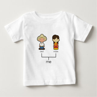 American/Chinese Baby Family Tee