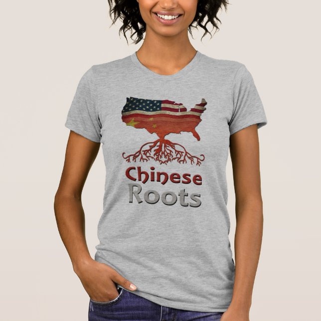 American Chinese Roots T-Shirt (Front)