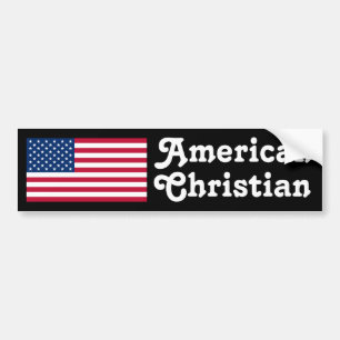 American Christian Bumper Sticker