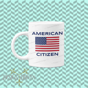 American Citizen Bold USA Flag Classic Mug