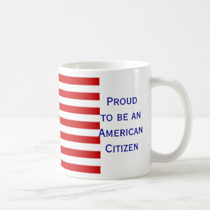 American Citizen Flag Coffee Mug by Janz
