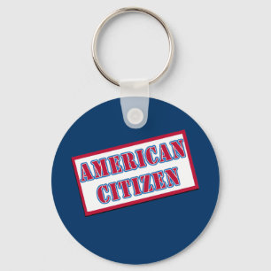 American Citizen Key Ring