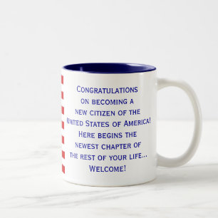 American Citizenship Flag Mug by Janz