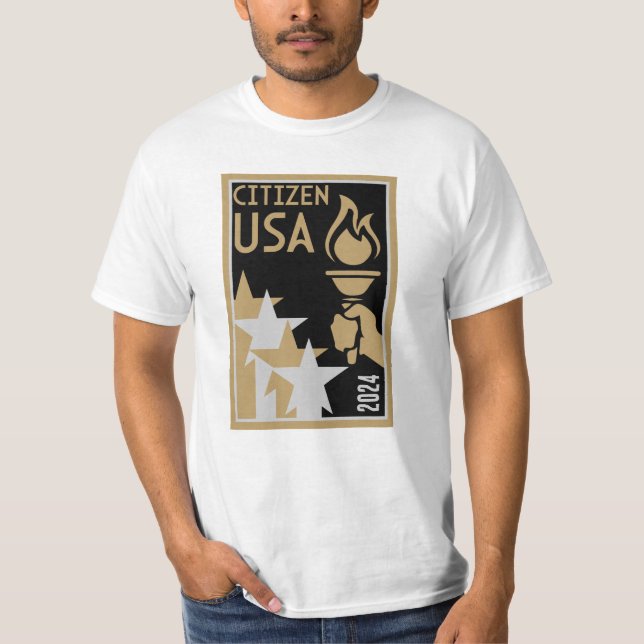 American Citizenship Gifts T-Shirt (Front)