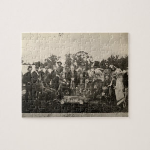 American Civil War Battalion Washington Artillery Jigsaw Puzzle