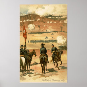 American Civil War Battle of Chattanooga 1863 Poster