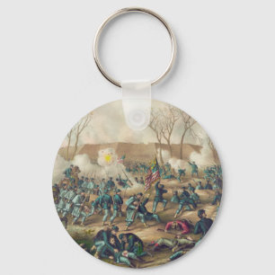 American Civil War Battle of Fort Donelson 1862 Key Ring