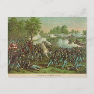 American Civil War Battle of Wilson's Creek 1861 Postcard