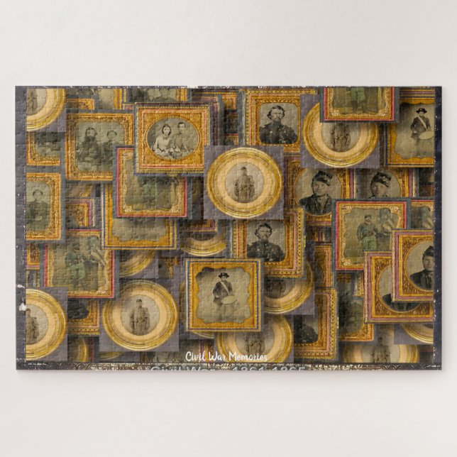 American Civil War Memories Jigsaw Puzzle (Horizontal)