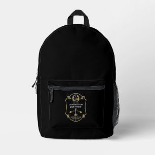 American Civil War Metal Detecting Printed Backpack
