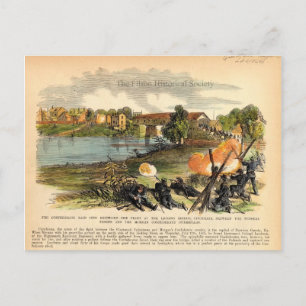 American Civil War Morgan's Raid into Kentucky Postcard