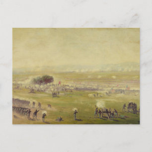 American Civil War Picketts Charge by Edwin Forbes Postcard