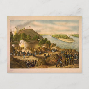 American Civil War Siege of Vicksburg in 1863 Postcard