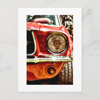 American Classic Cars - Red (0275) Postcard